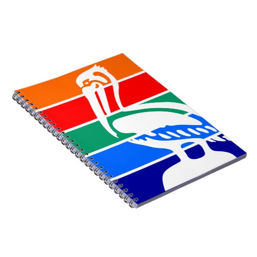 Flagge von St. Petersburg, Florida Notizblock (Rechte Seite)