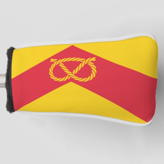 Flagge von Staffordshire Golf Head Cover Golf Headcover (Vorderseite)