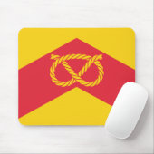 Flagge von Staffordshire Mousepad (Mit Mouse)