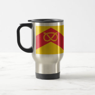 Flagge von Staffordshire Travel Mug Reisebecher
