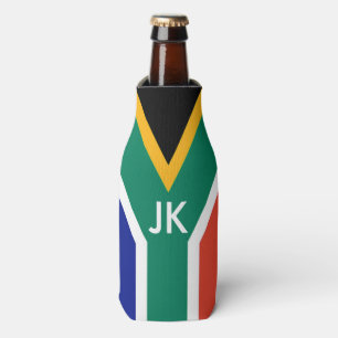 Flagge von Südafrika Bokke Flaschenkühler