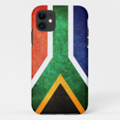 Flagge von Südafrika Case-Mate iPhone Hülle (Rückseite)