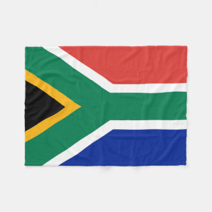 Flagge von Südafrika-Decke Fleecedecke