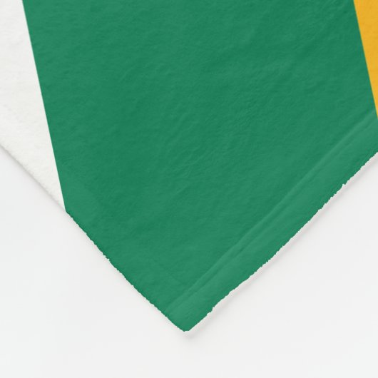 Flagge von Südafrika-Decke Fleecedecke (Ecke)