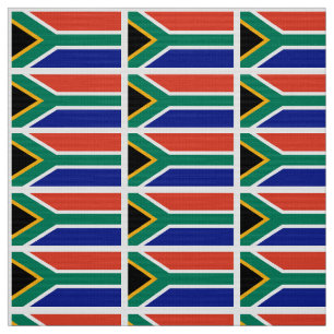 Flagge von Südafrika Stoff