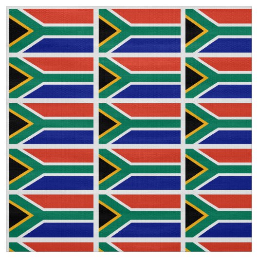 Flagge von Südafrika Stoff (Muster)