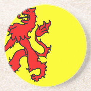 Flagge von Südholland Getränkeuntersetzer