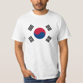 Flagge von Südkorea - 태극기 - 대한민국의국기 T-Shirt (Vorderseite)