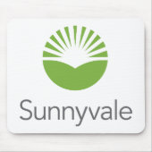 Flagge von Sunnyvale (Kalifornien) Mousepad (Vorne)