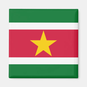 Flagge von Surinam-Magneten Magnet