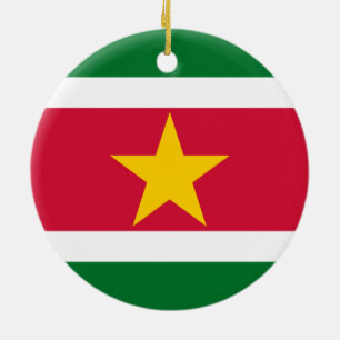 Flagge von Surinam Ornament