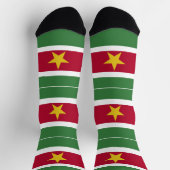 Flagge von Surinam Socken (Oben)