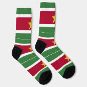 Flagge von Surinam Socken (Rechts)