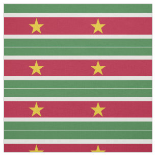 Flagge von Surinam Stoff