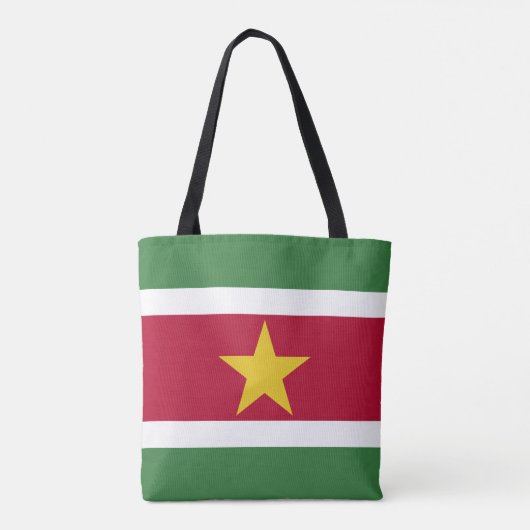 Flagge von Surinam Tasche (Rückseite)