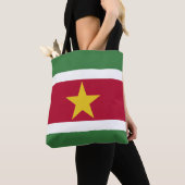 Flagge von Surinam Tasche (Von Nahem)