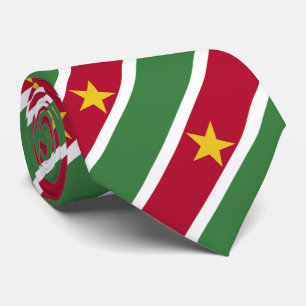 Flagge von Suriname Krawatte