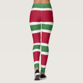 Flagge von Suriname Leggings (Rückseite)