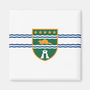 Flagge von Surrey (British Columbia, Kanada) Magnet