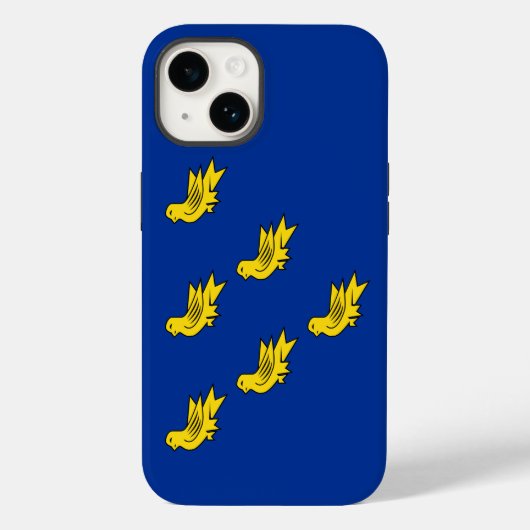 Flagge von Sussex Case-Mate iPhone Hülle (Rückseite)