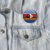 Flagge von Swasiland Button (Beispiel)