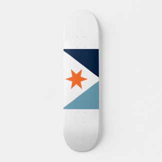 Flagge von Syracuse, New York Skateboard