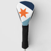 Flagge von Syrakus, New York Golf Headcover (Vorderseite)