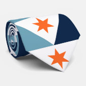 Flagge von Syrakus, New York Krawatte (Gerollt)