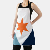 Flagge von Syrakus, New York Schürze (InSitu)