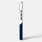 Flagge von Syrakus - vertikal, NY Case-Mate iPhone Hülle (Rückseite / Links)