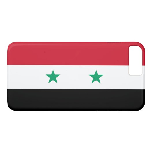 Flagge von Syrien Case-Mate iPhone Hülle (Rückseite (Horizontal))
