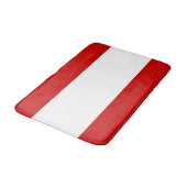 Flagge von Tahiti Badematte (Schrägansicht)