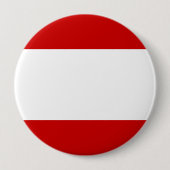 Flagge von Tahiti Button (Vorderseite)