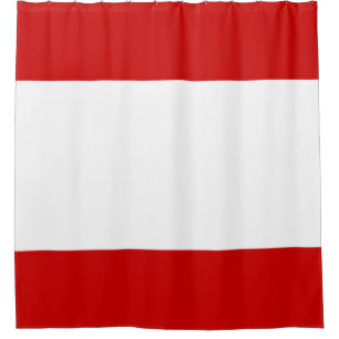 Flagge von Tahiti Duschvorhang