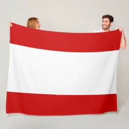 Flagge von Tahiti Fleecedecke
