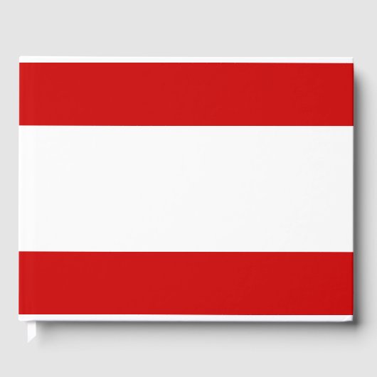 Flagge von Tahiti Gästebuch (Vorderseite)