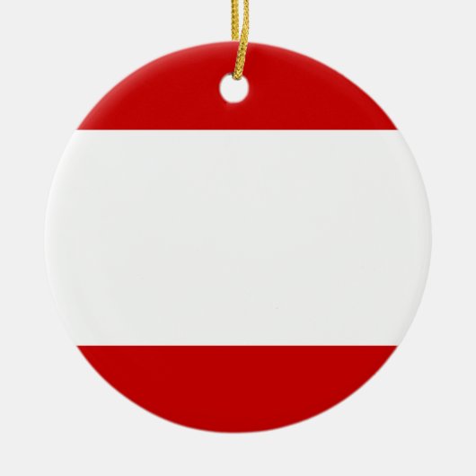 Flagge von Tahiti Keramik Ornament (Vorne)