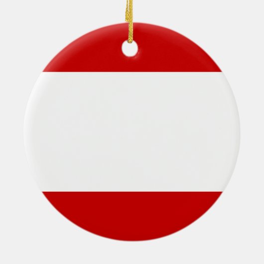 Flagge von Tahiti Keramik Ornament (Hinten)