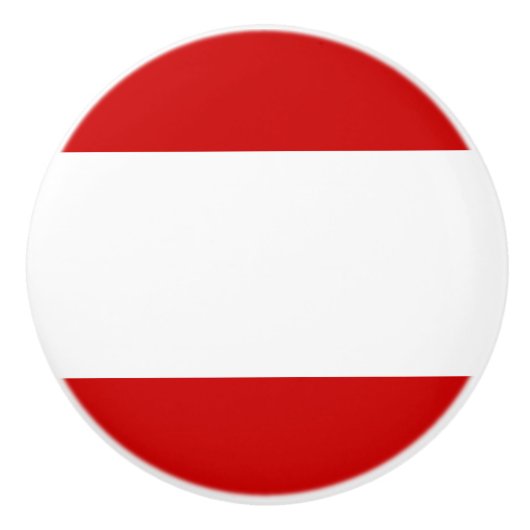 Flagge von Tahiti Keramikknauf (Vorderseite)