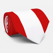 Flagge von Tahiti Krawatte (Gerollt)