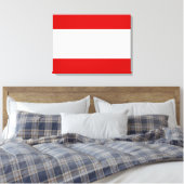 Flagge von Tahiti Leinwanddruck (Insitu (Schlafzimmer))