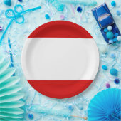 Flagge von Tahiti Pappteller (Party)