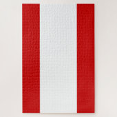 Flagge von Tahiti Puzzle (Vertikal)