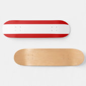 Flagge von Tahiti Skateboard (Horizontal)