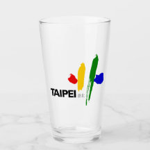 Flagge von Taipei City (Taiwan)