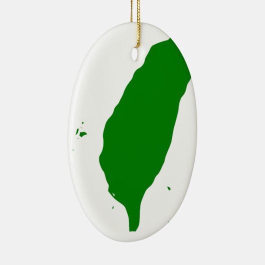 Flagge von Taiwan - 世界台灣人大會旗, 也稱為台灣旗。 Keramikornament (Rechts)