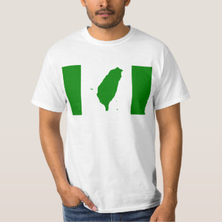 Flagge von Taiwan - 世界台灣人大會旗, 也稱為台灣旗。 T-Shirt