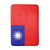 Flagge von Taiwan Badematte (Vorderseite Vertikal)