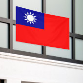 Flagge von Taiwan Banner (Äußeres Gebäude)