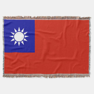 Flagge von Taiwan Decke